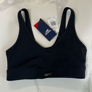 NWT Reebok Dreamblend black sportsbra